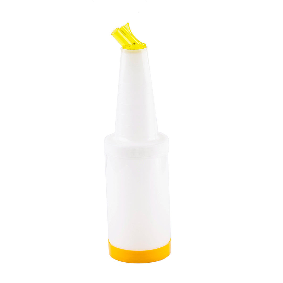 Bote de Plástico con Boquilla Amarilla de 32 oz PourMaster