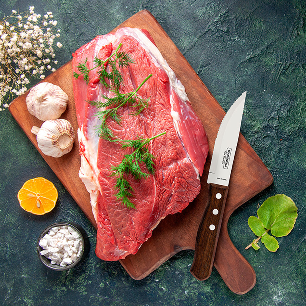 Cuchillo de Mesa Ancho para Steak de 5 pulgadas