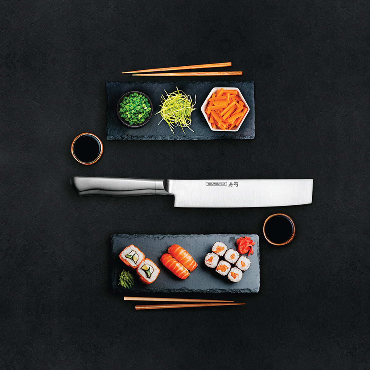 Cuchillo Nakiri de 7 Pulgadas Sushi Diamond
