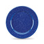 Plato Trinche de 24 cm de Peltre Azul Contiene 6 Piezas