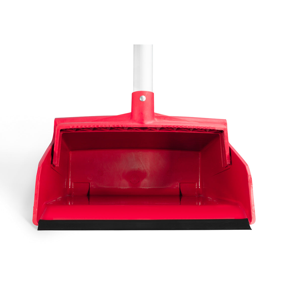 Recogedor de Plástico Dust-Pro con Sistema Dual Color Rojo