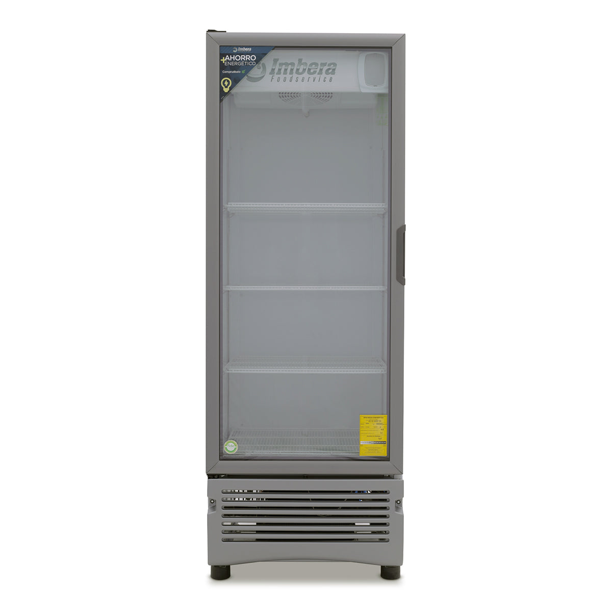 Refrigerador Vertical de 1 Puerta de Cristal 20 Ft3 Cil