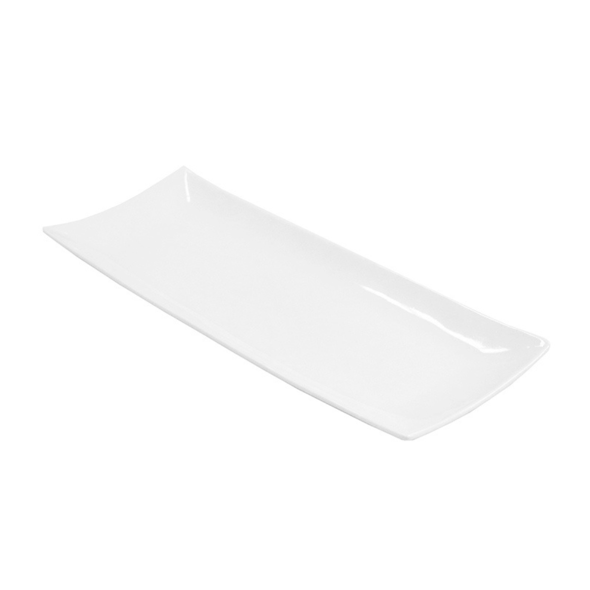 Bandeja Rectangular Baguette de 30.5 x 16 cm de Porcelana