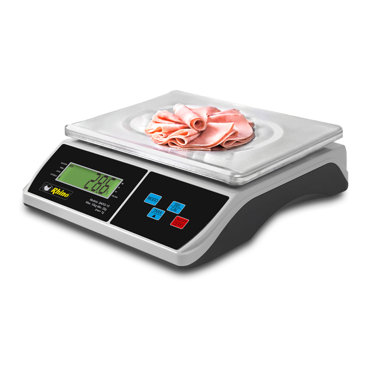 Báscula Porcionadora Capacidad de 10 kg x 1 g