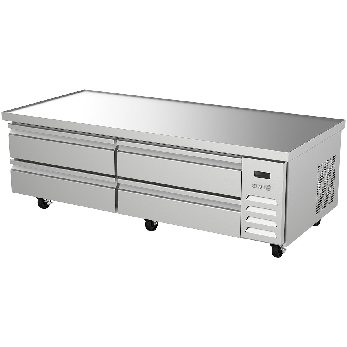 Base Chef Refrigerada con 4 Cajones 72” 115 v