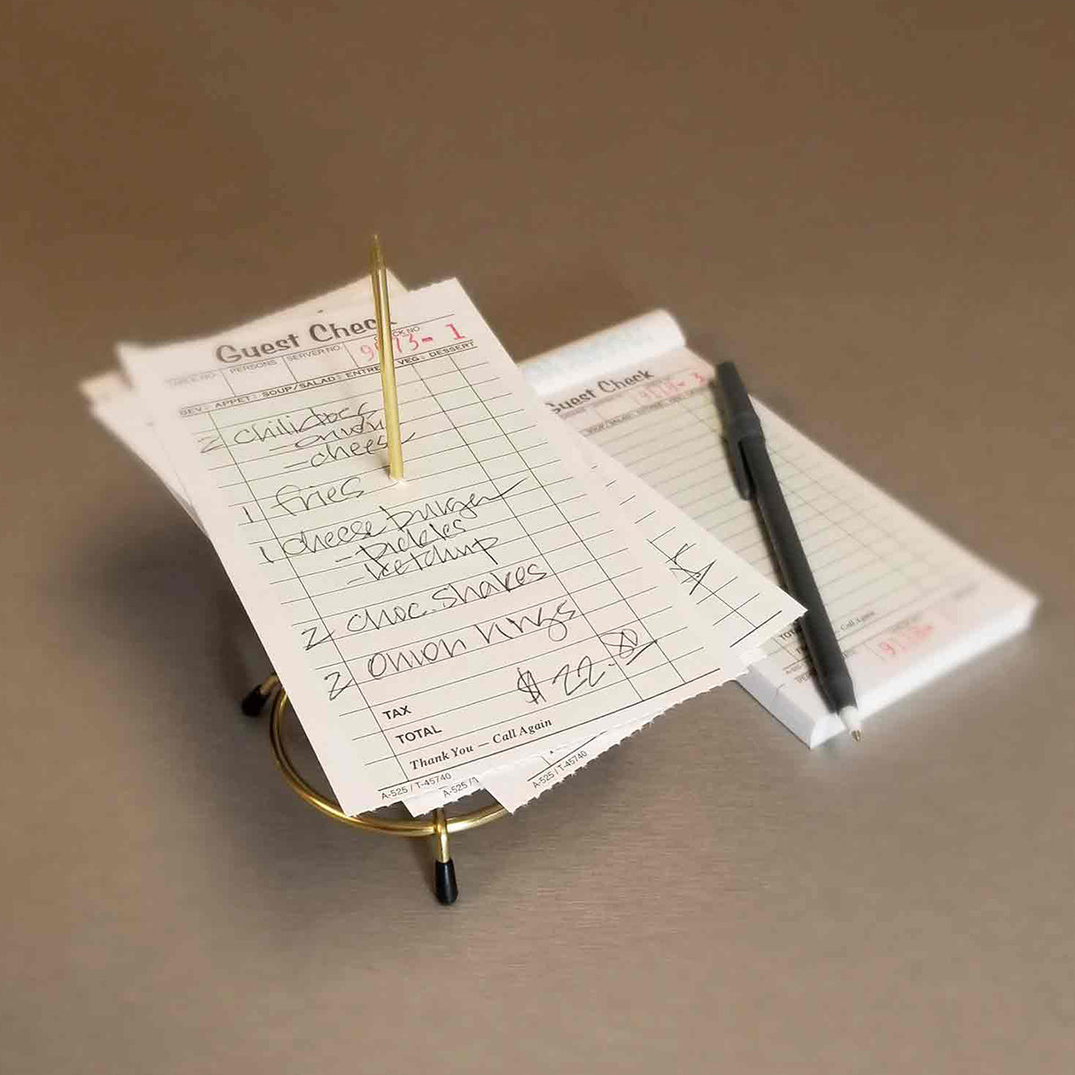 Base para Insertar Notas, Cheques de Papel o Tickets