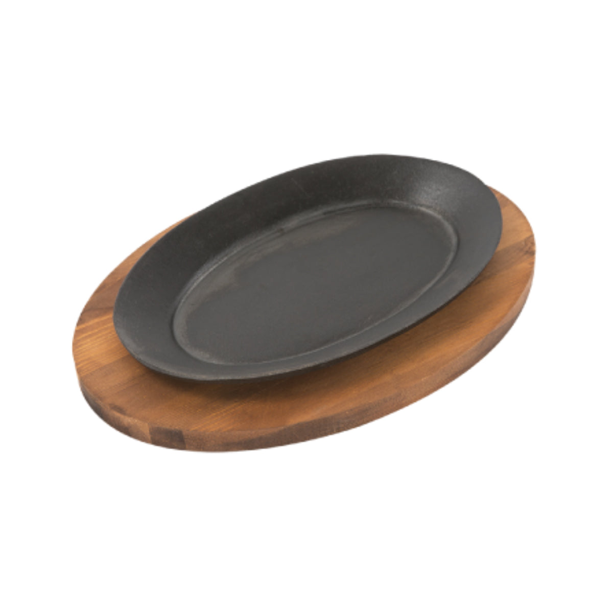 Base de Madera Ovalada 35 x 25 cm para Fajita