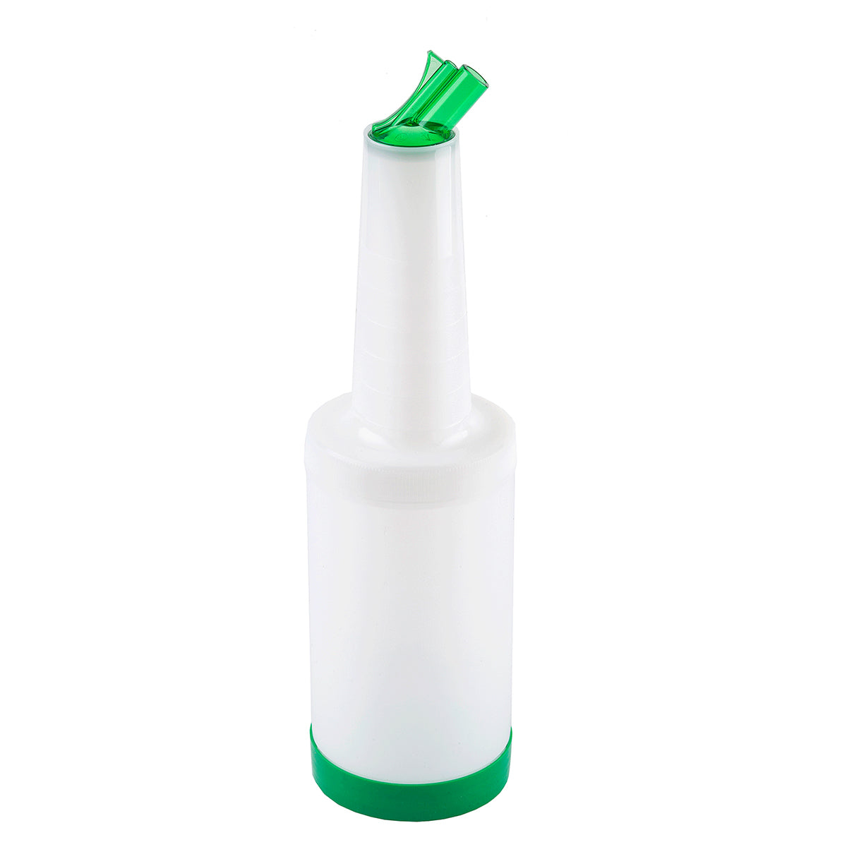 Bote de Plástico con Boquilla Verde de 32 oz PourMaster