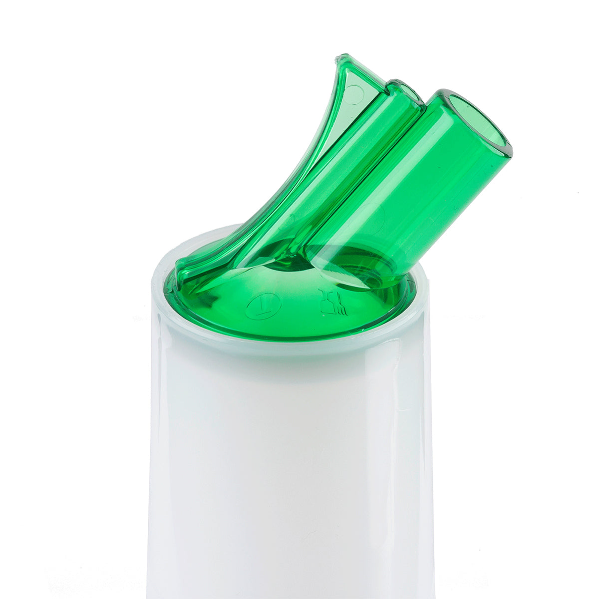 Bote de Plástico con Boquilla Verde de 32 oz PourMaster