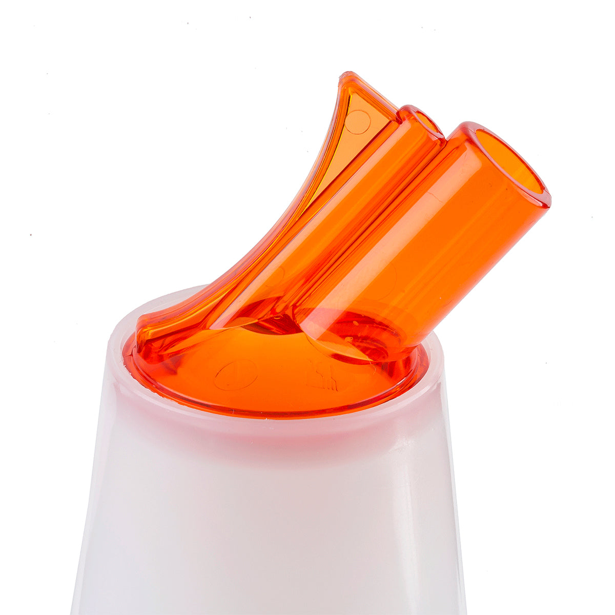 Bote de Plástico con Boquilla Naranja de 32 oz PourMaster