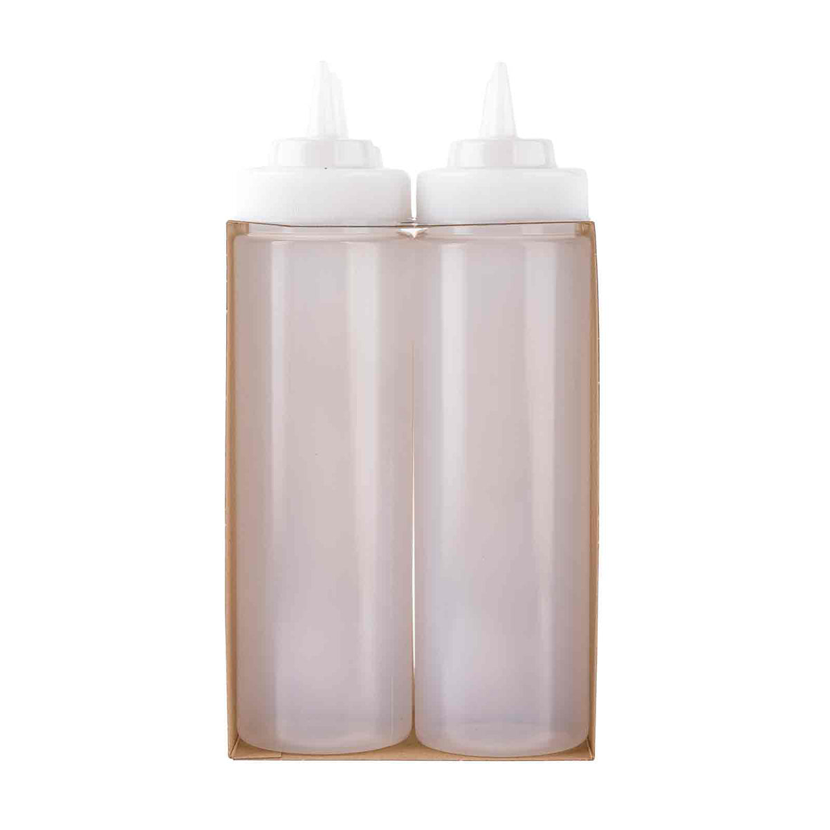 Bote de Plástico Despachador Transparente de 710 ml 6 piezas