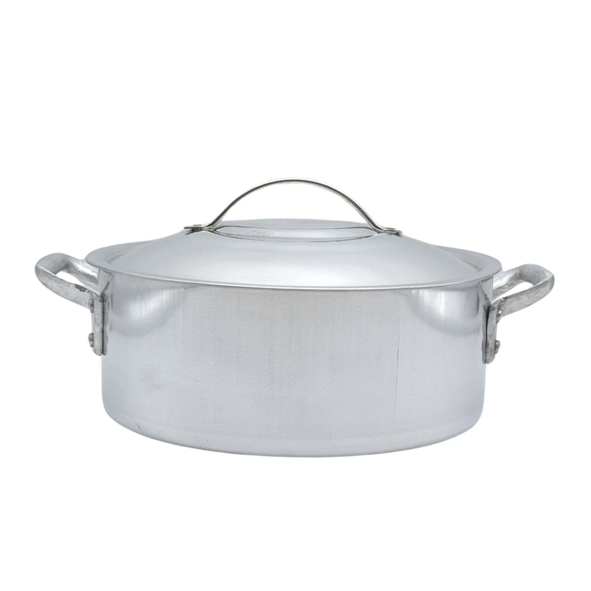 Budinera con Tapa Aluminio Triple Fuerte #26 5 lt 26x10 cm