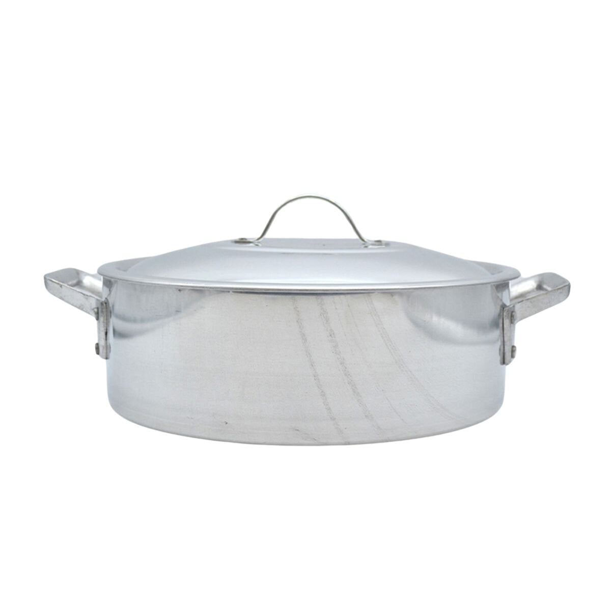 Budinera con Tapa Aluminio Triple Fuerte #30 8 lt 30x10 cm