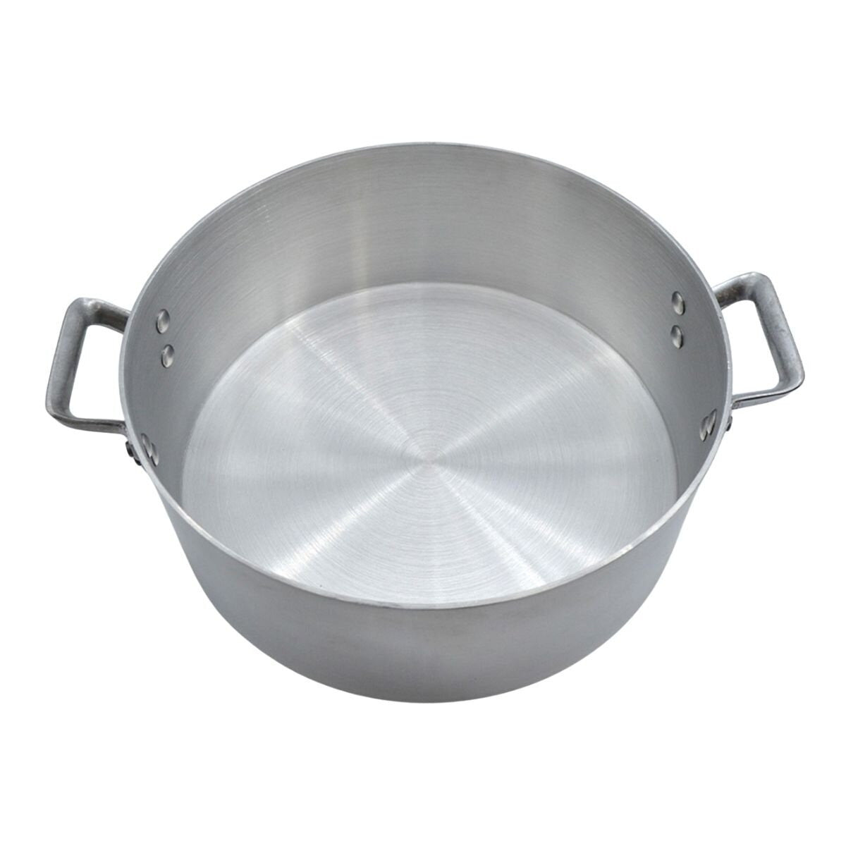 Budinera con Tapa Aluminio Triple Fuerte #34 12 lt 34x13 cm