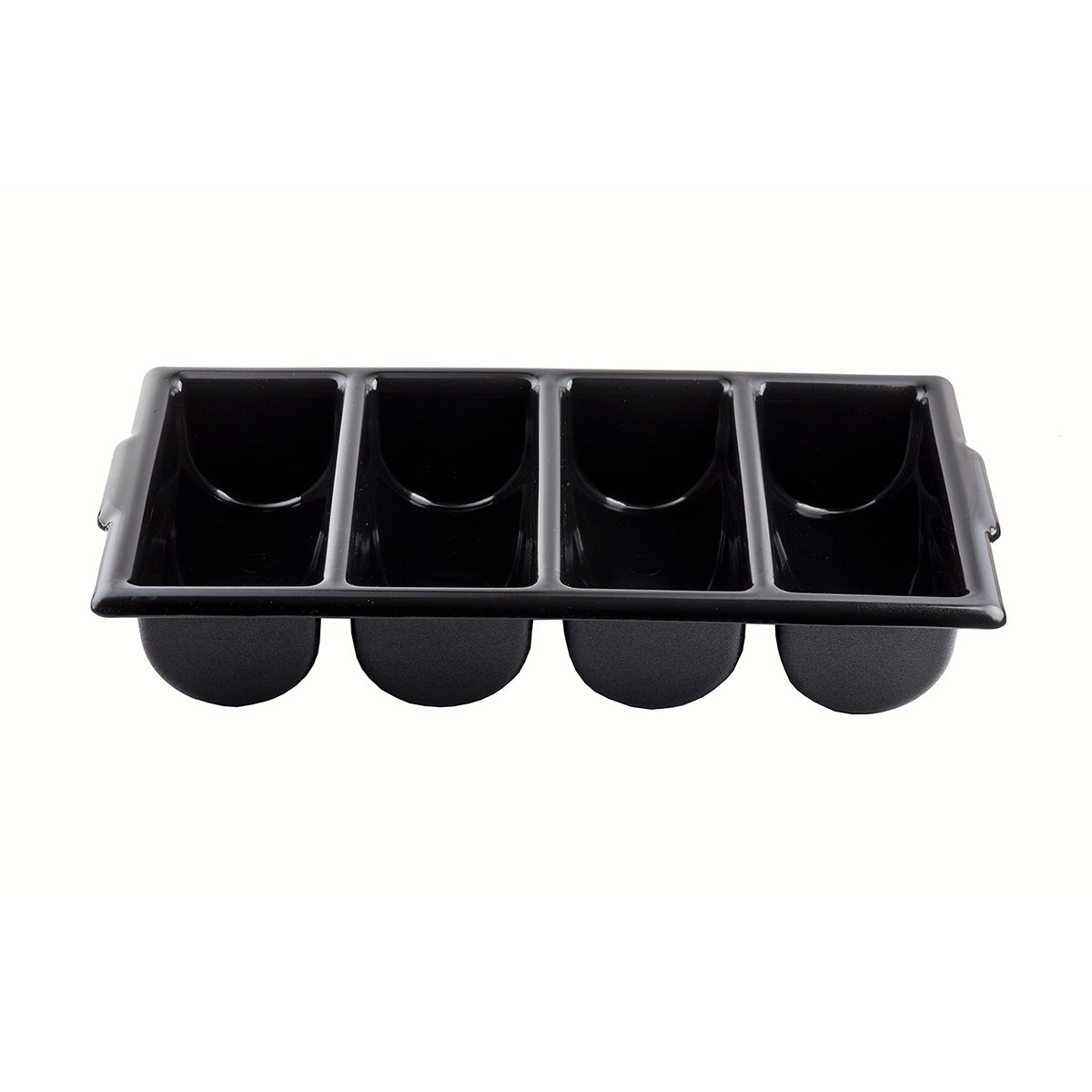 Caja para Cubiertos de 4 Divisiones Color Negro