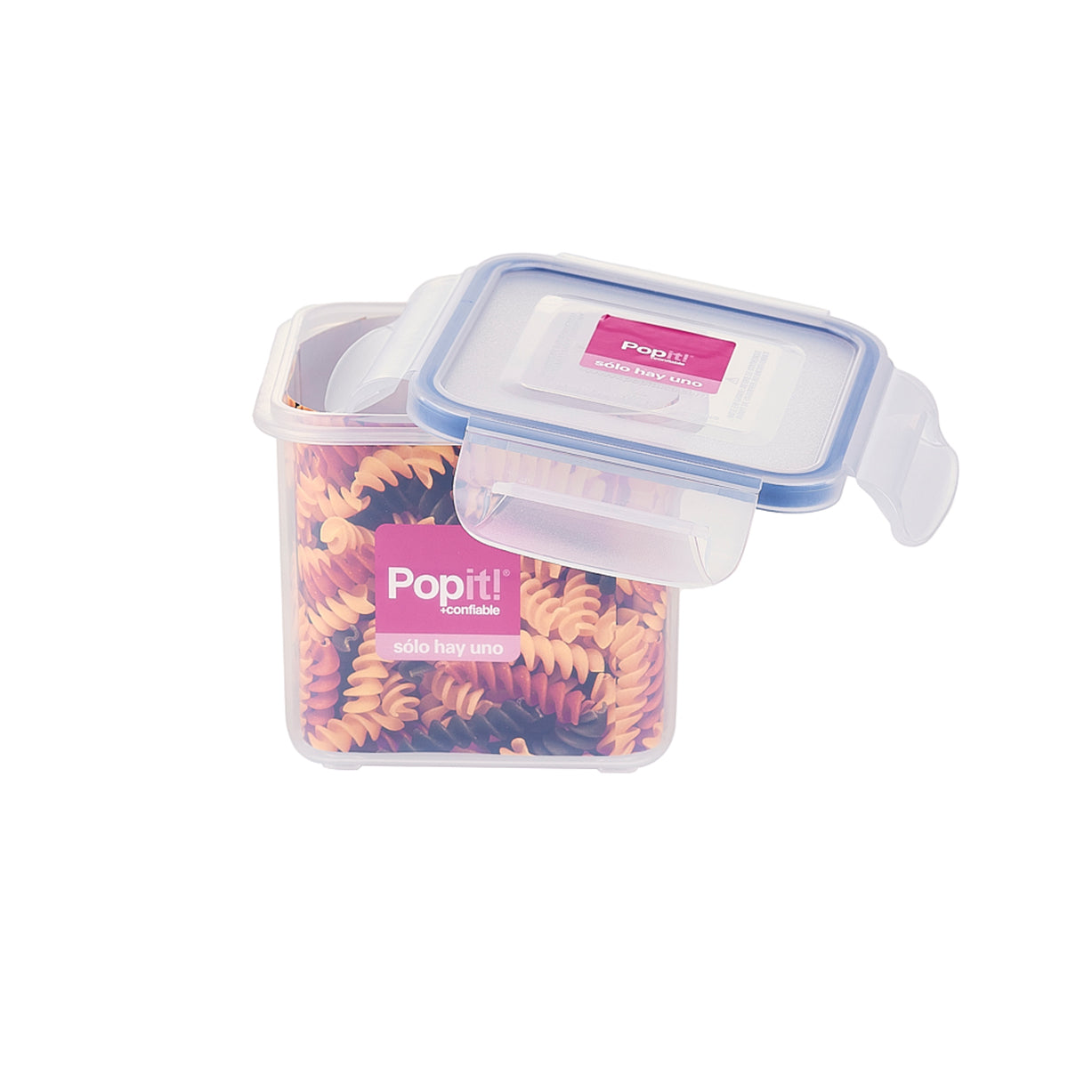 Caja Plástica de 120 x 120 x 102 mm de 800 ml