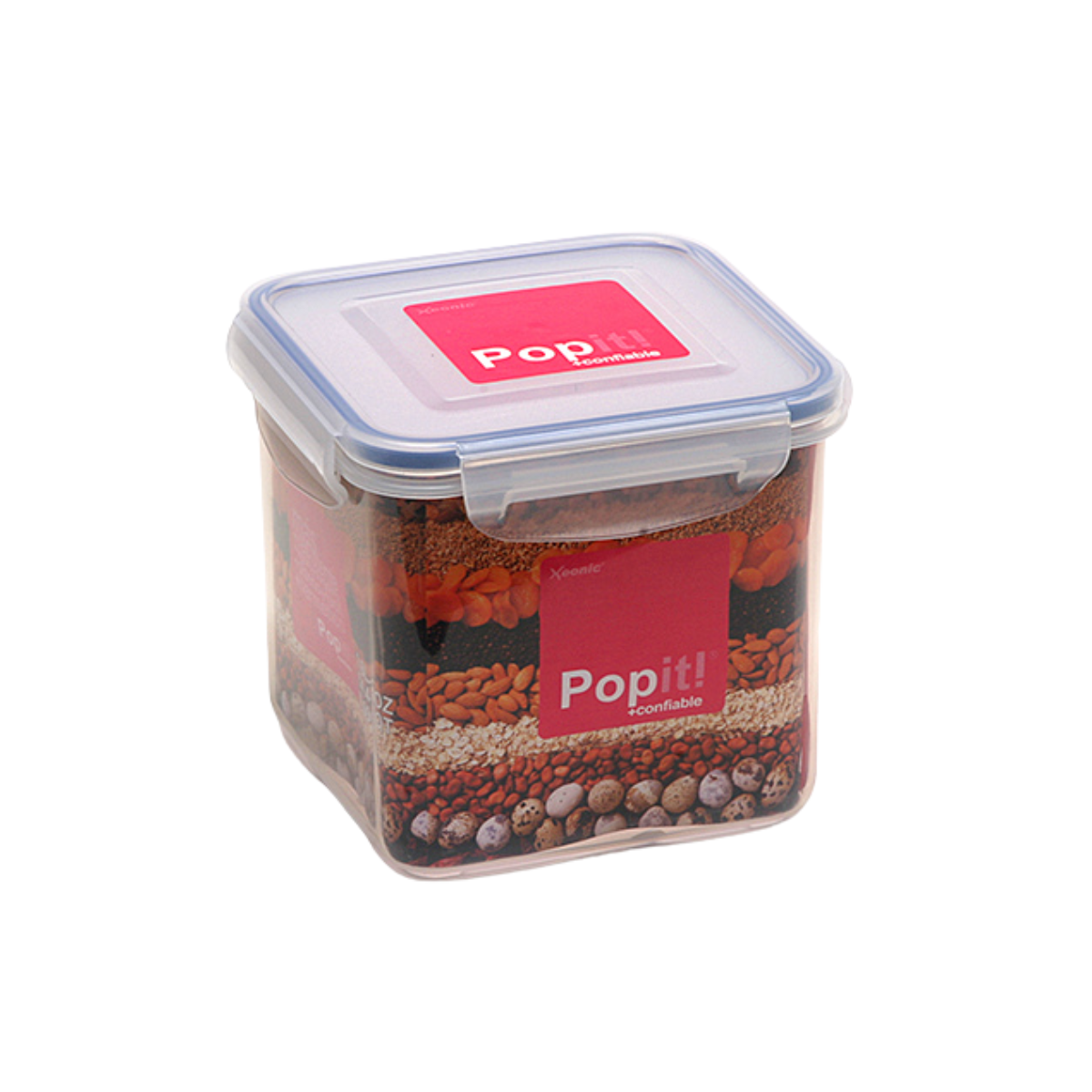 Caja Plástica de 143 x 143 x 123 mm de 1.6 lt