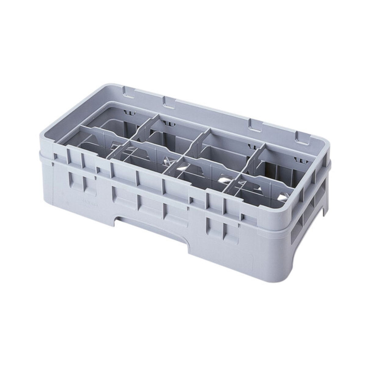 Canasta Lavaloza para Tazas de 8 Divisiones Gris
