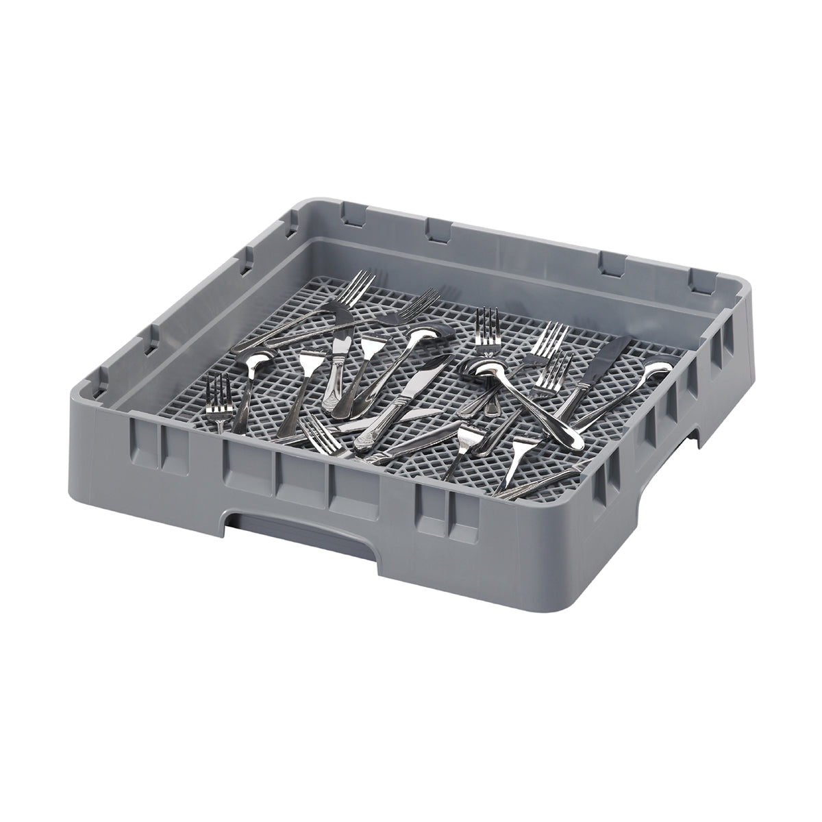 Canastilla para Cubiertos 49 x 49 cm Color Gris