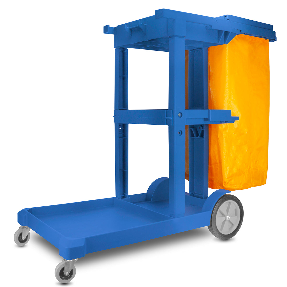 Carro para Limpieza Color Azul con Bolsa