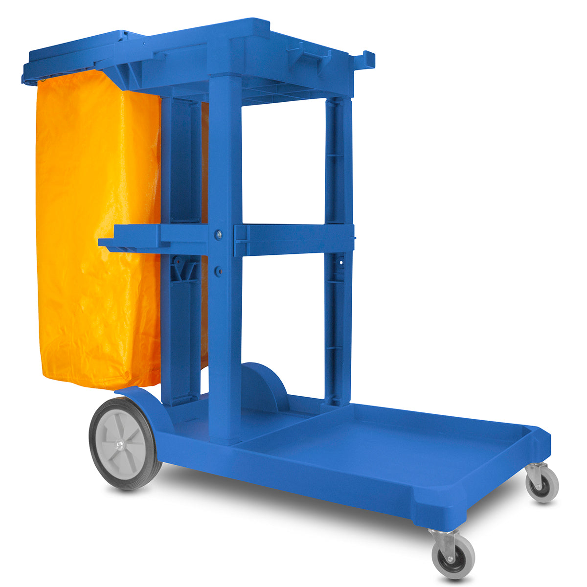 Carro para Limpieza Color Azul con Bolsa