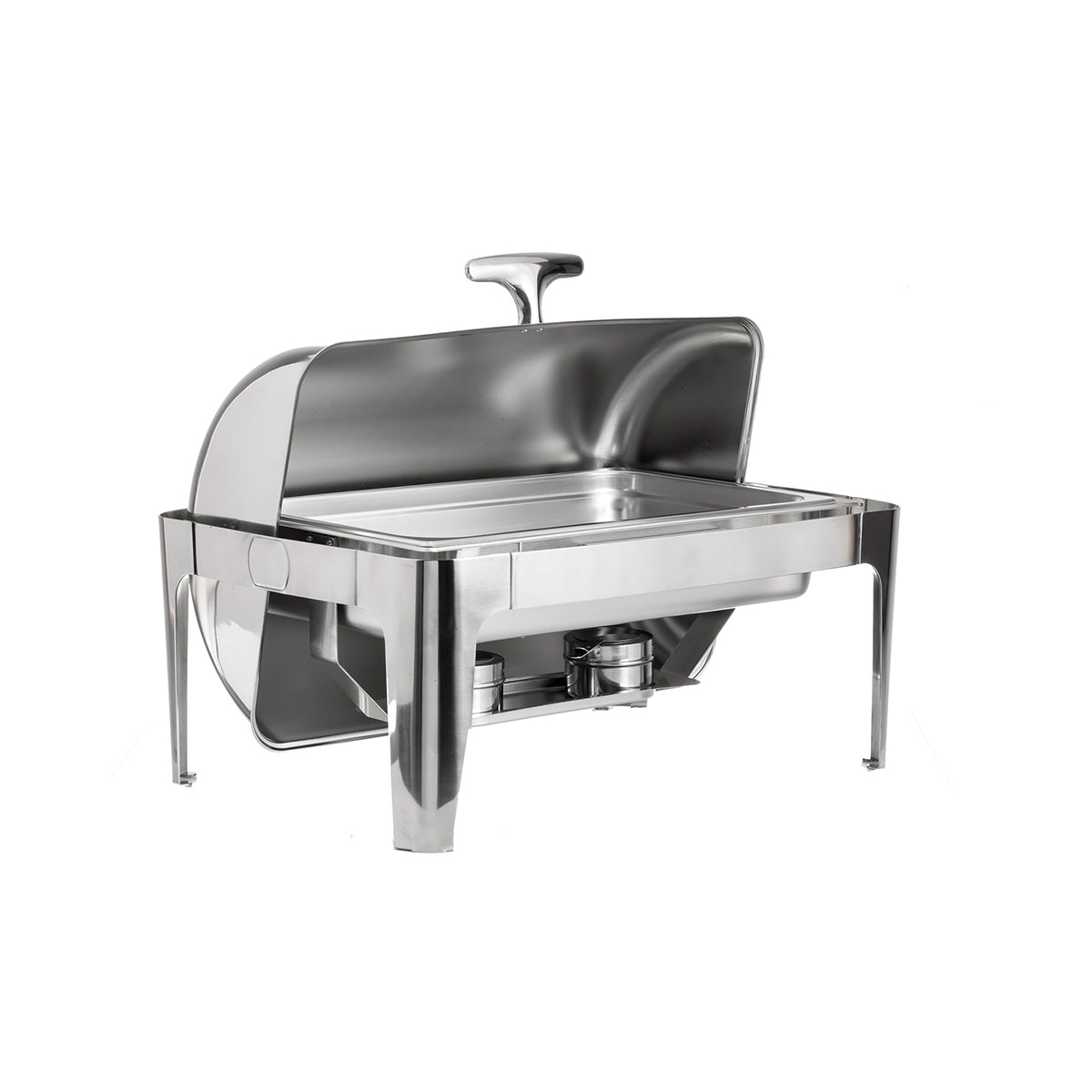 Chafer de Acero Inoxidable Pulido 7 qt Entero