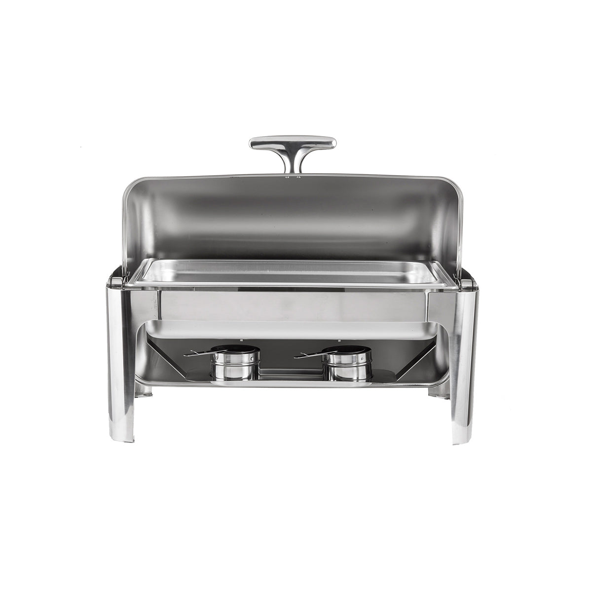 Chafer de Acero Inoxidable Pulido 7 qt Entero