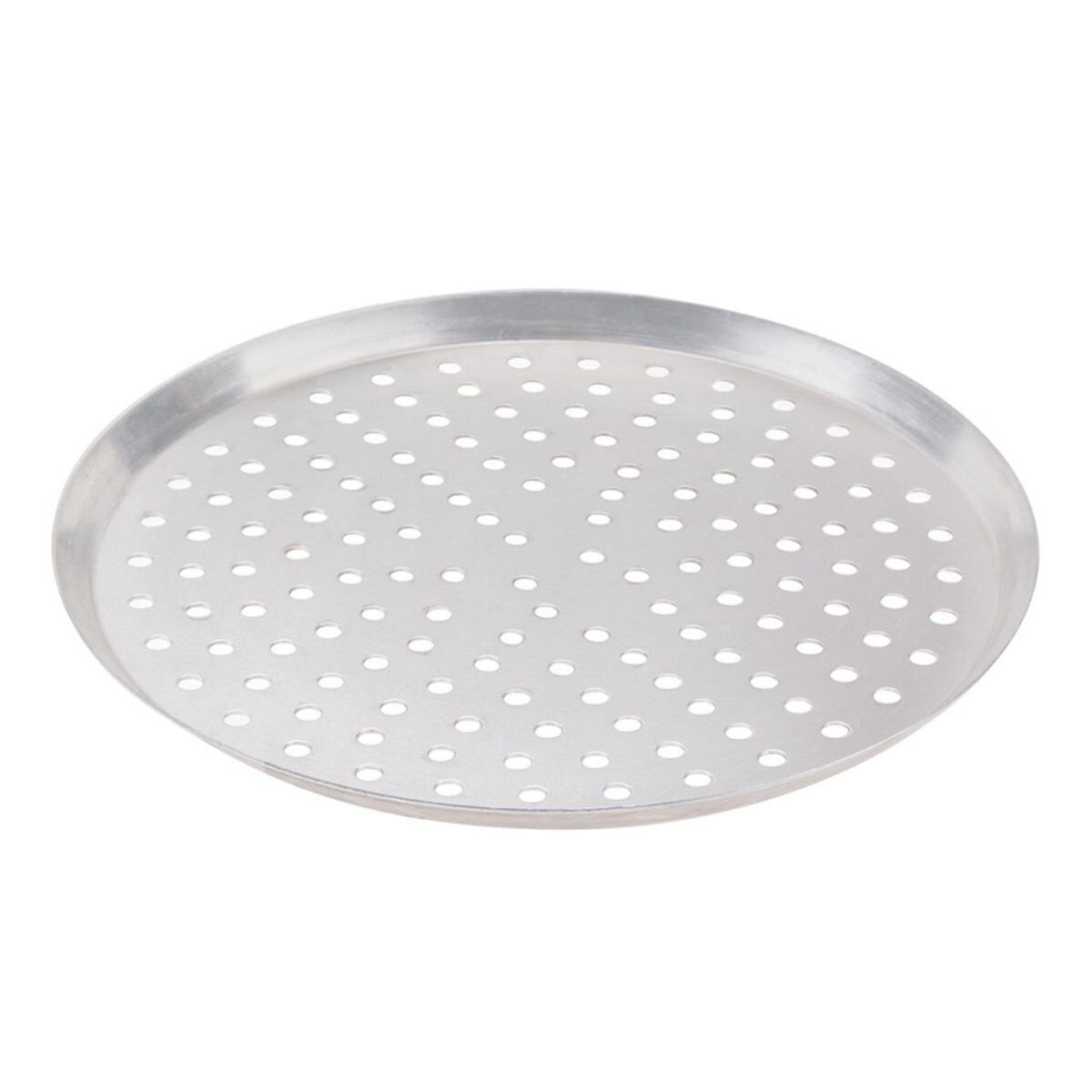 Charola con Filo Perforada para Pizza 14 Pulgadas