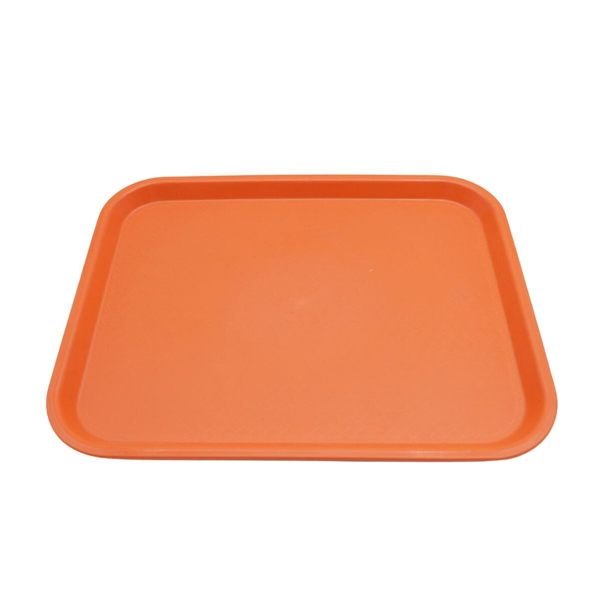 Charola de Plástico Naranja de 14 x 18 Pulgadas