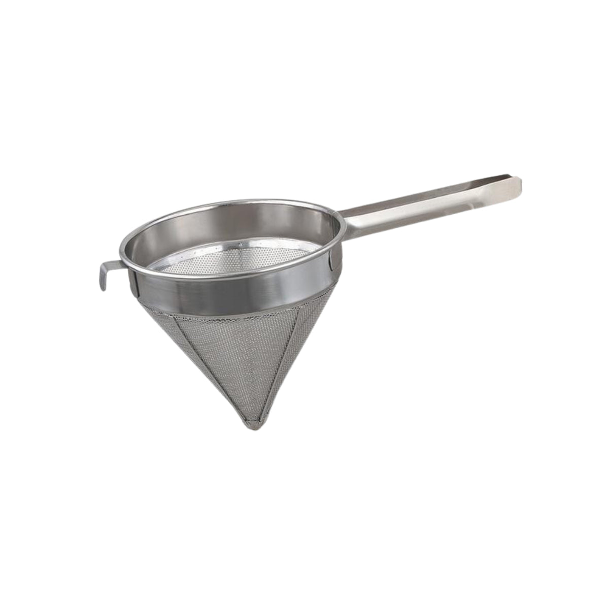 Colador Chino 25 cm con Malla Fina de Acero Inoxidable