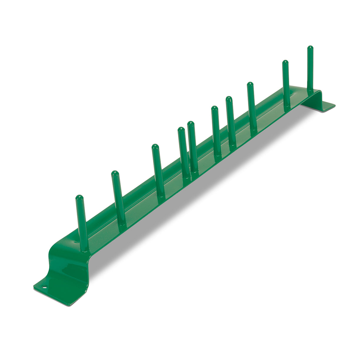 Colgador de Aluminio para Escoba / Trapeador Color Verde