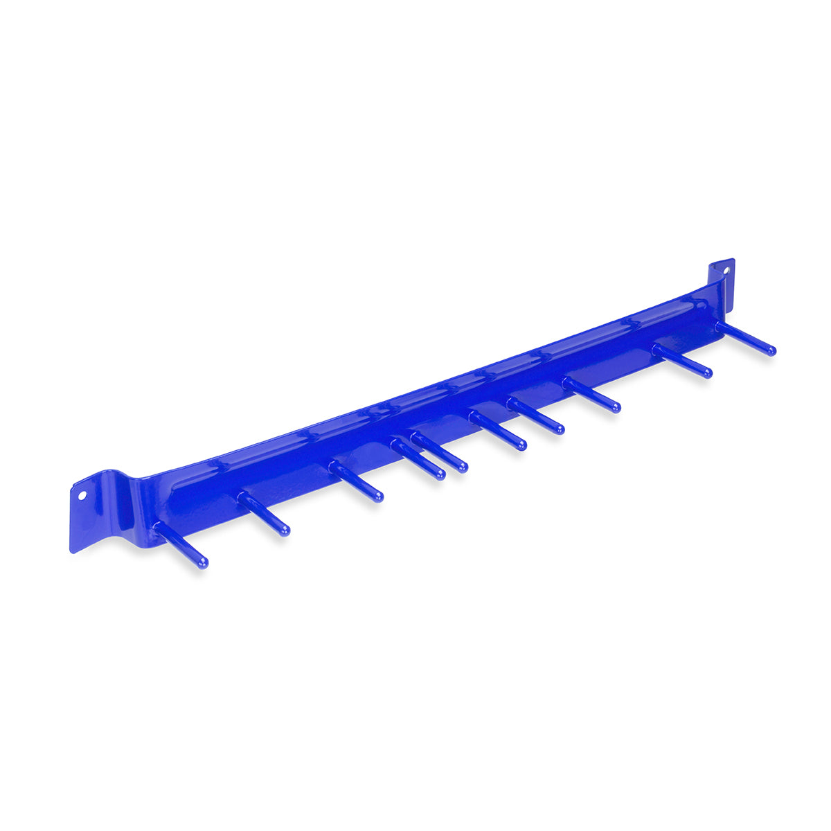 Colgador de Aluminio para Escoba / Trapeador Color Azul