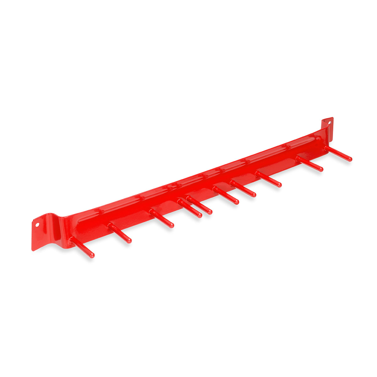 Colgador de Aluminio para Escoba / Trapeador Color Rojo