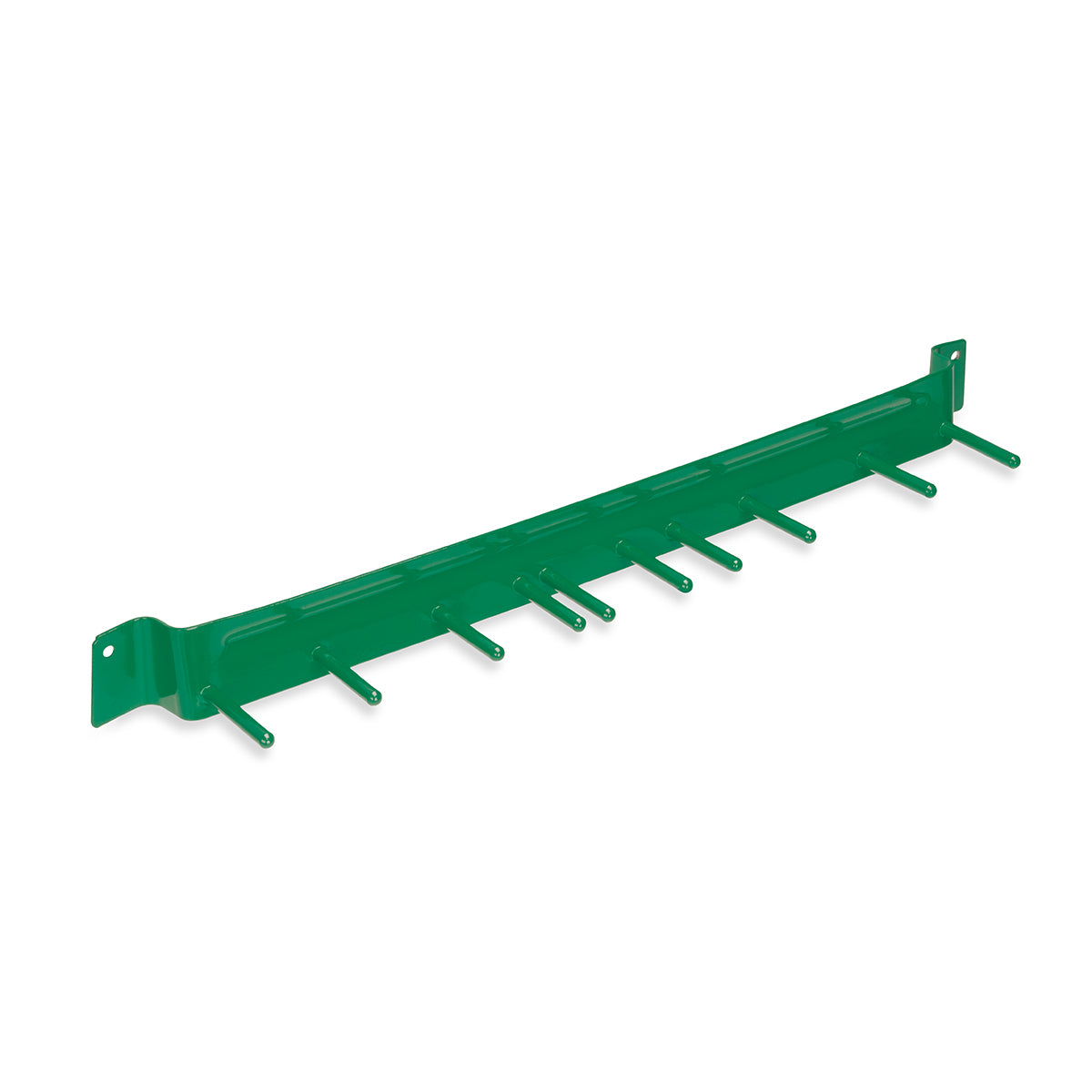 Colgador de Aluminio para Escoba / Trapeador Color Verde