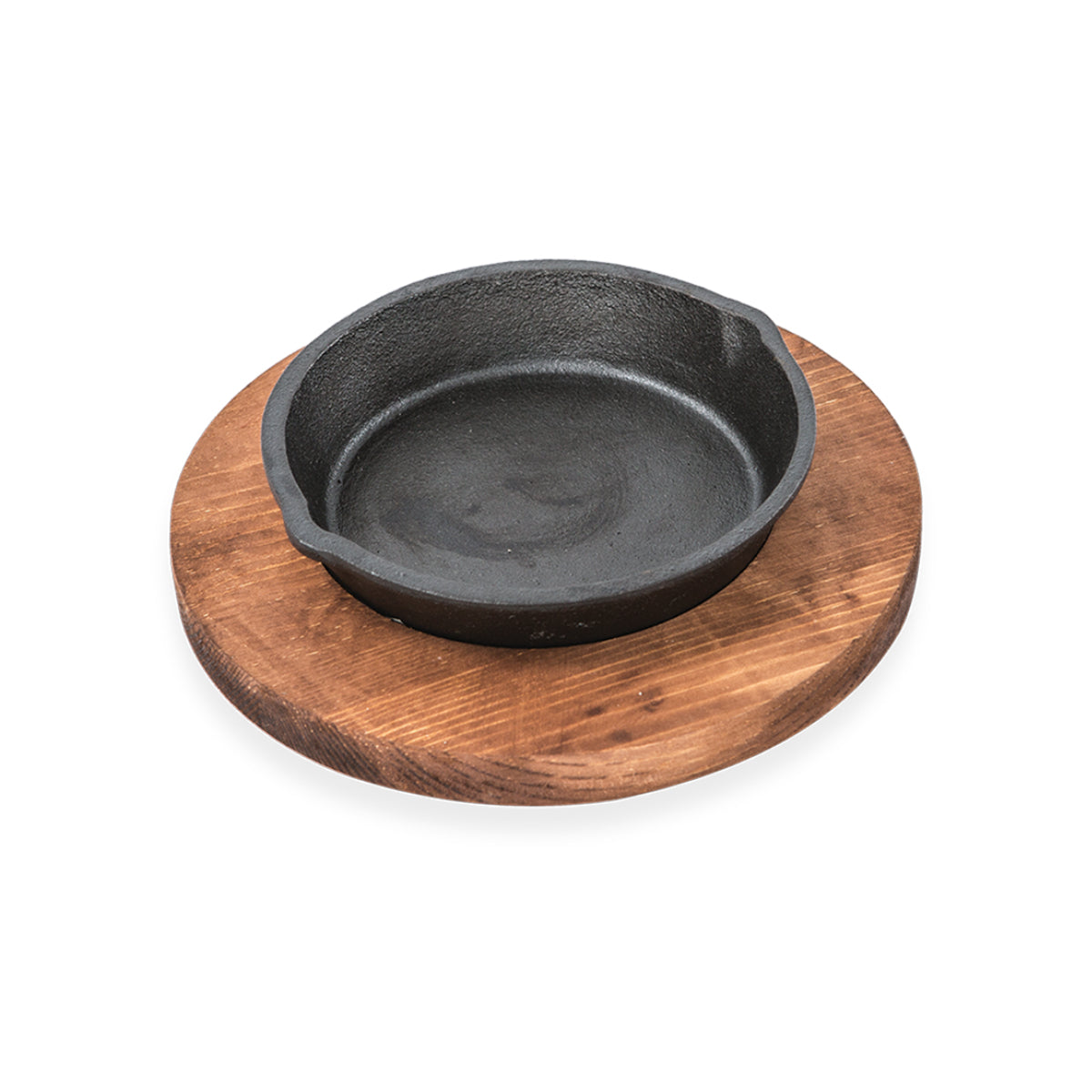 Comal Redondo 15 cm de Acero al Carbón sin Mango