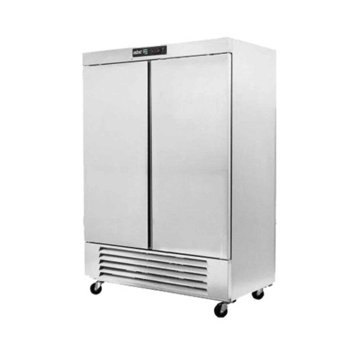 Congelador Vertical de 2 Puertas de Acero Inoxidable 49 Ft3 115 v