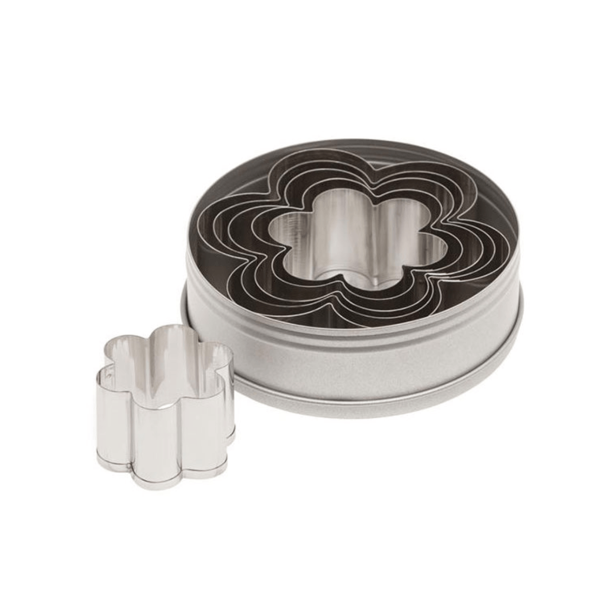 Cortador Tipo Flor Juego de 6 Piezas 