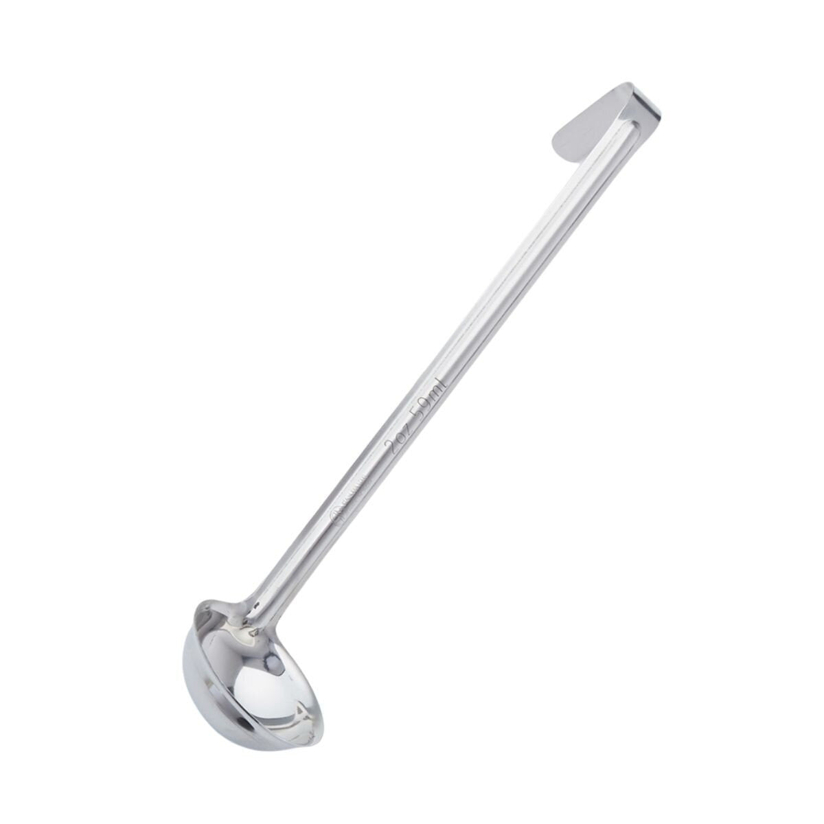 Cucharón de 2 oz de Acero Inoxidable Troquelado