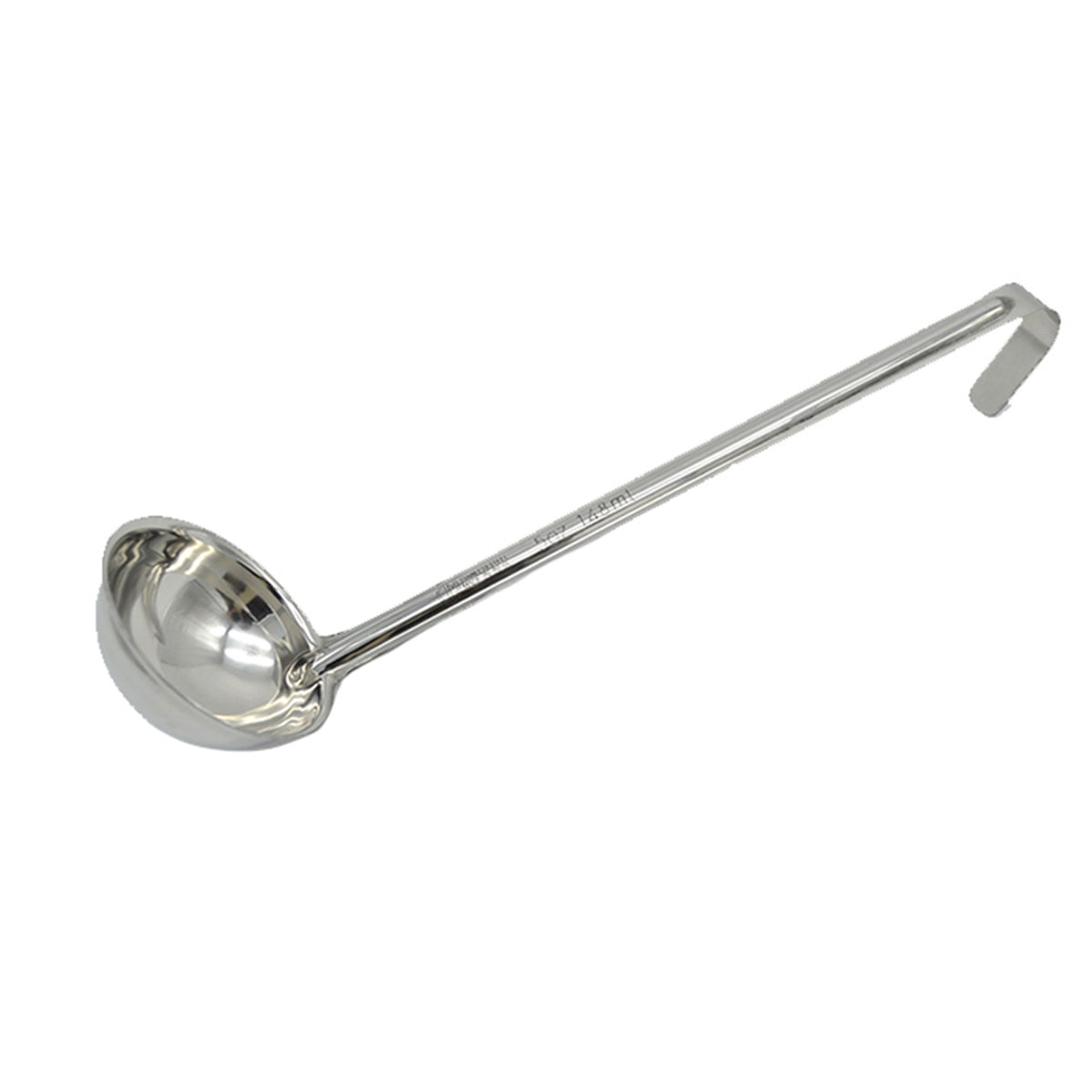 Cucharón de 5 oz de Acero Inoxidable Troquelado