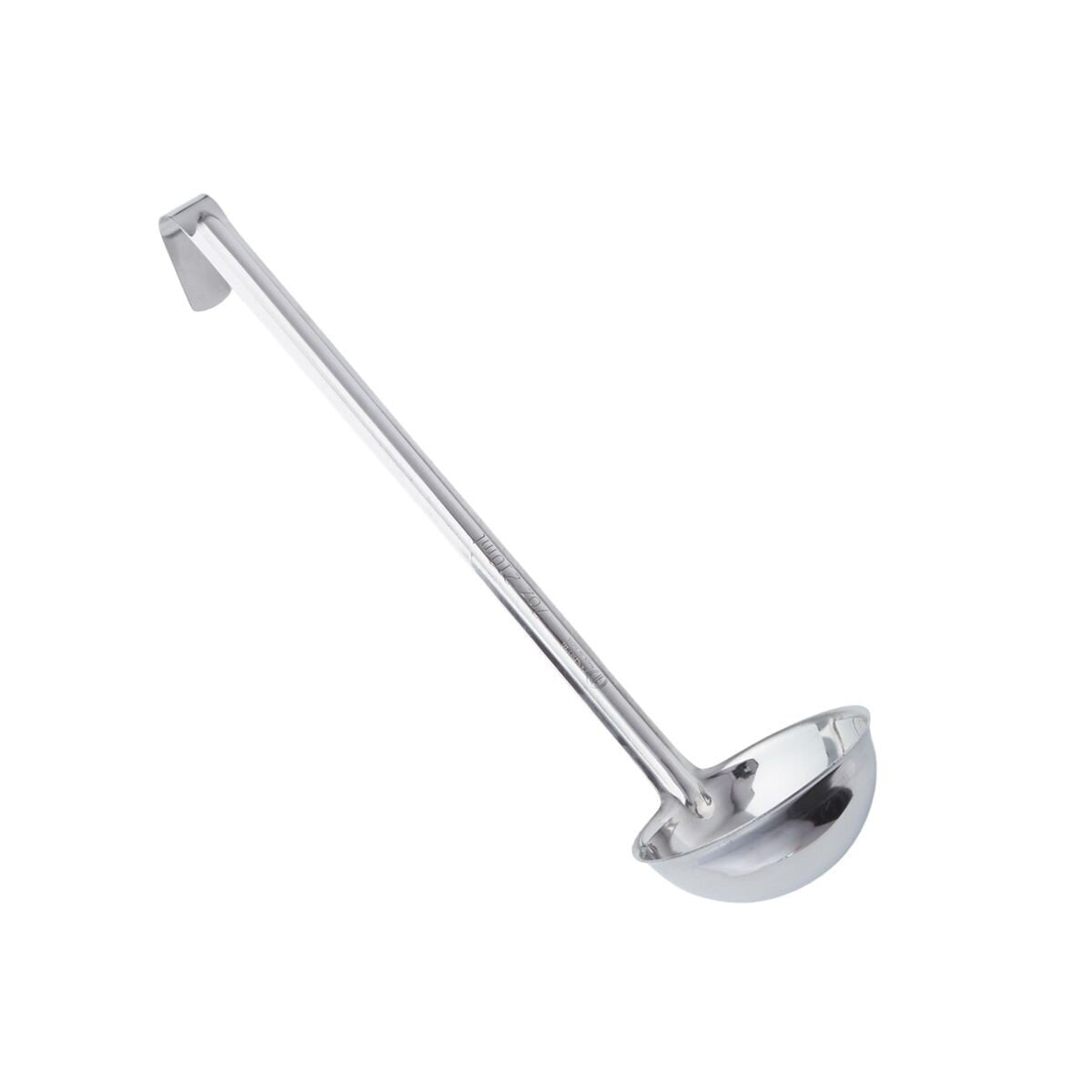 Cucharón de 7 oz de Acero Inoxidable Troquelado