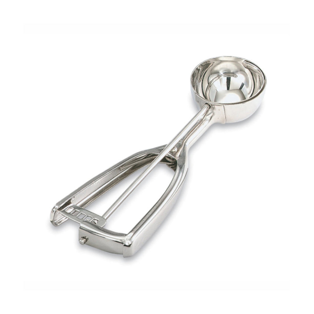 Cucharon Porcionador #100 3/8 oz de Acero Inoxidable