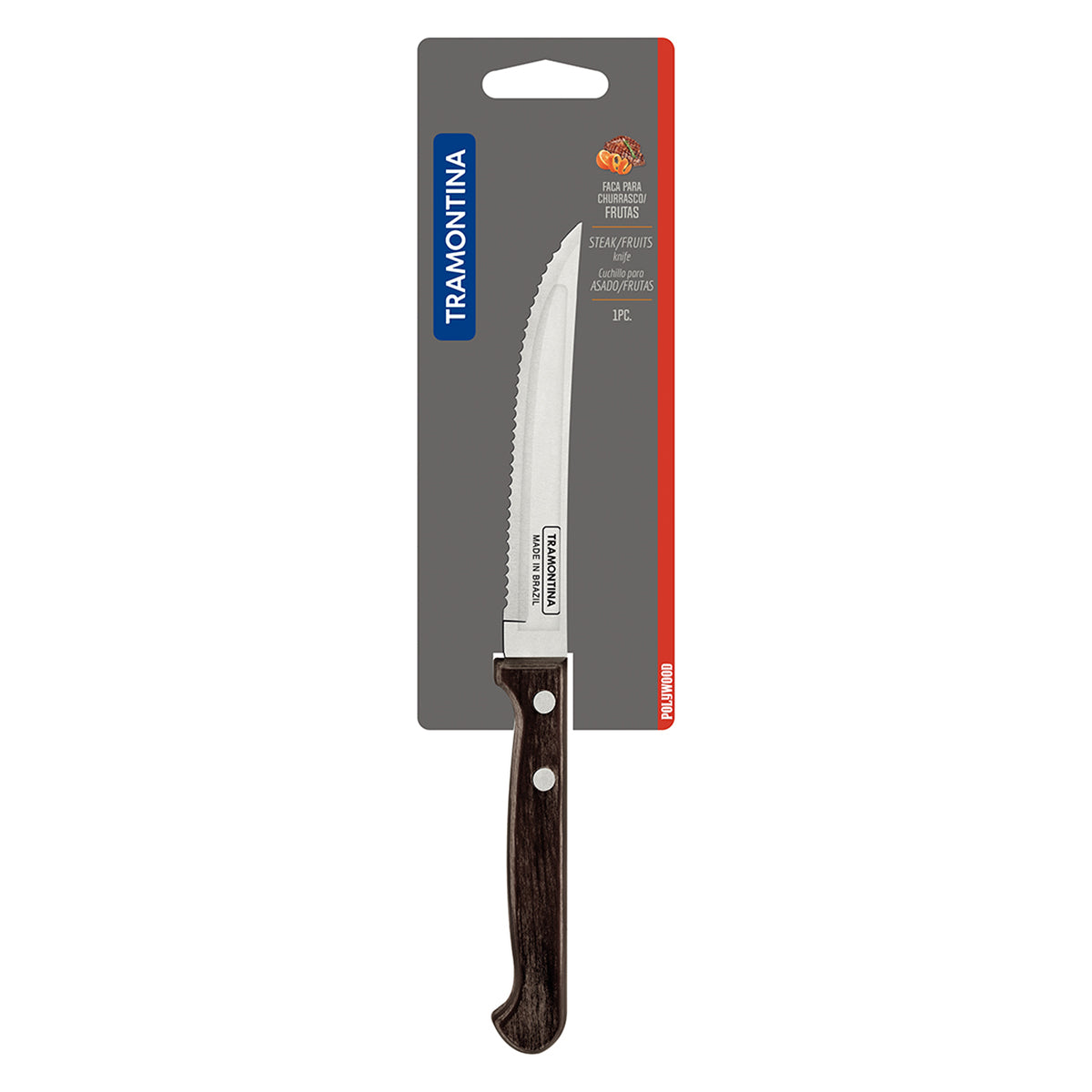 Cuchillo para Asado Sierra de 5 pulgadas con Mango Polywood