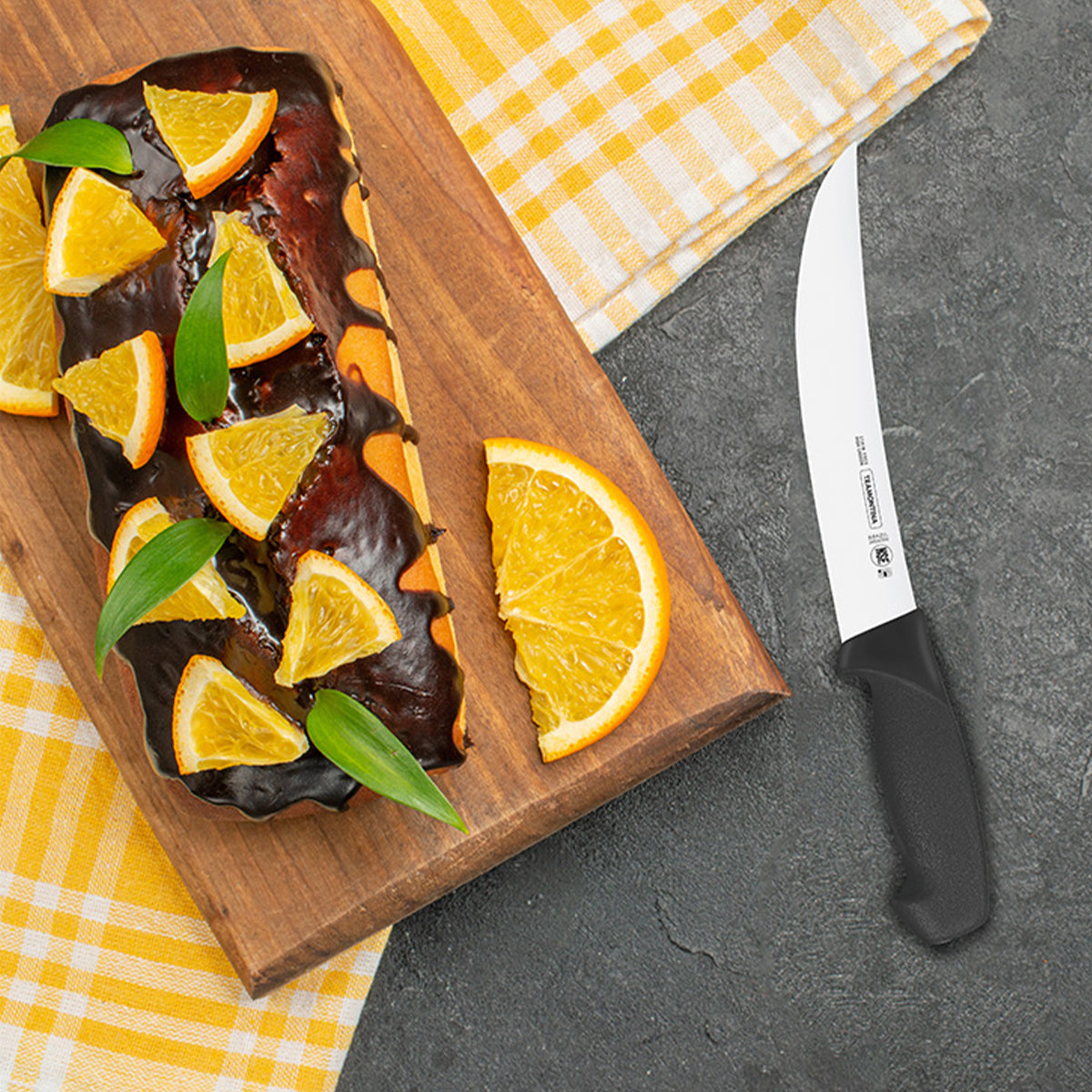 Cuchillo Bistecero de 10 Pulgadas Color Negro