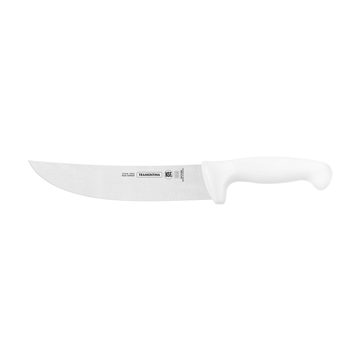 Cuchillo Bistecero de 8 Pulgadas con Mango de Color Blanco