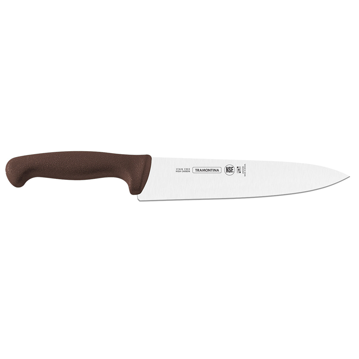 Cuchillo Chef de 10 Pulgadas con Mango Color Café