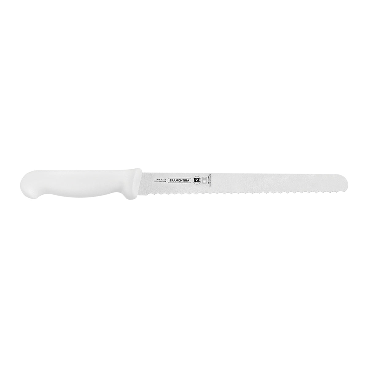 Cuchillo Dentado para Jamón o Pan Roastbf 10 Pulgadas Blanco