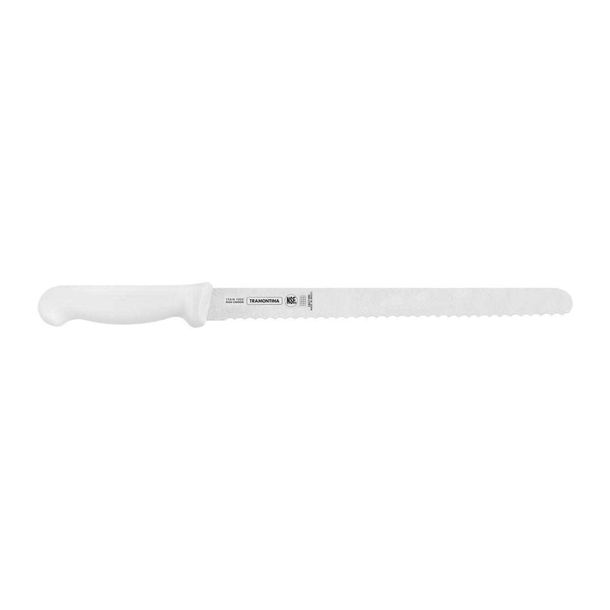 Cuchillo Dentado para Jamón o Pan Roastbf 12 Pulgadas Blanco