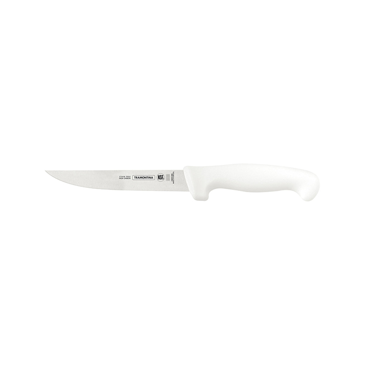 Cuchillo para Deshuesar, Recto de 6 Pulgadas Rígido Blanco