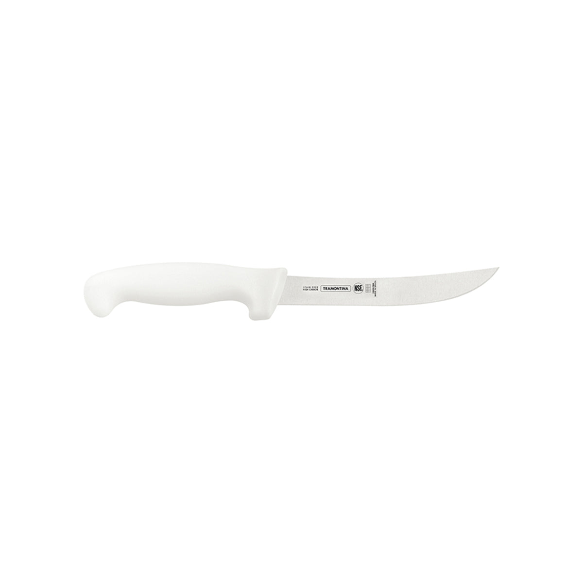 Cuchillo Deshuesador, Curvo Flexible de 6 Pulgadas Blanco