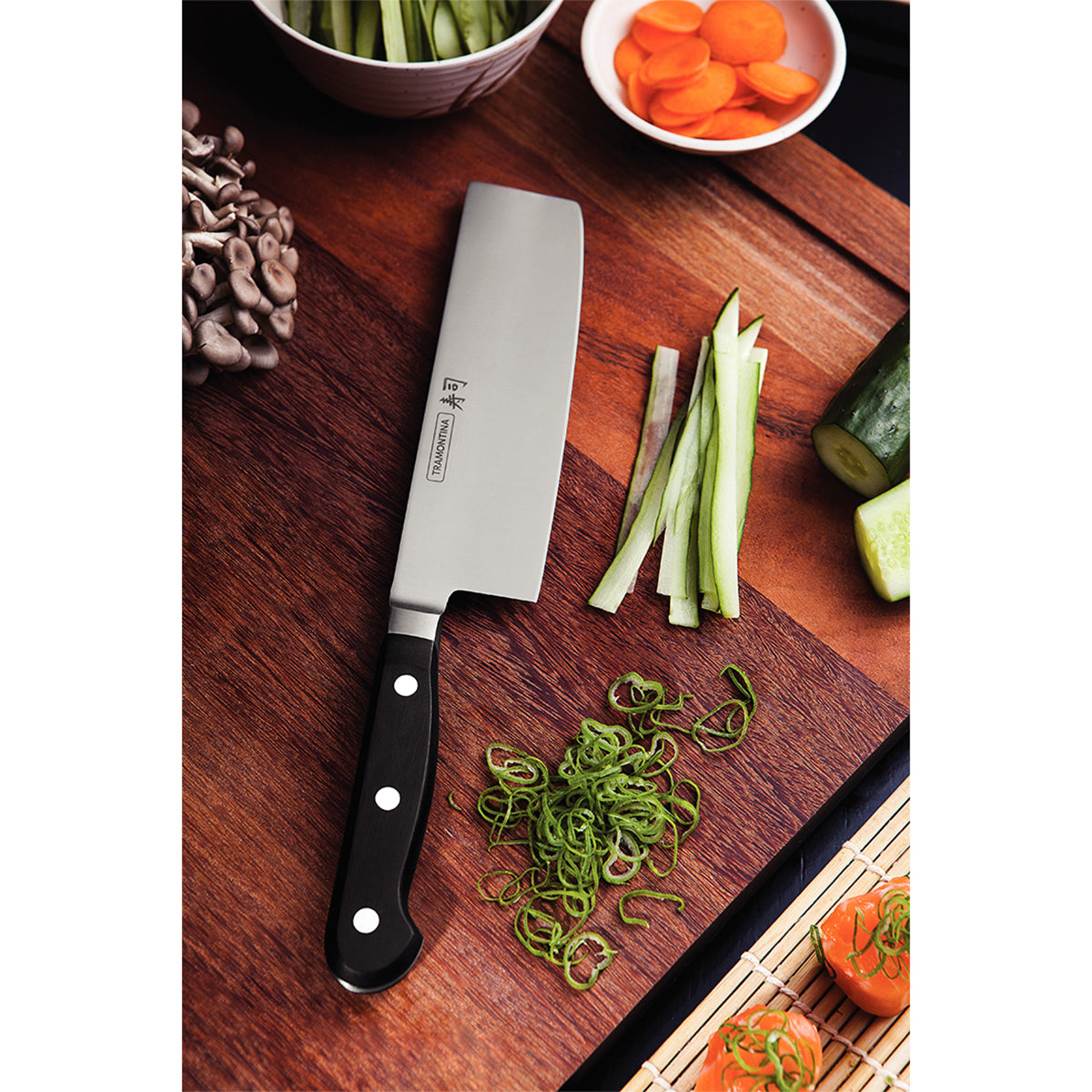 Cuchillo Nakiri de 7 Pulgadas Sushi Gold